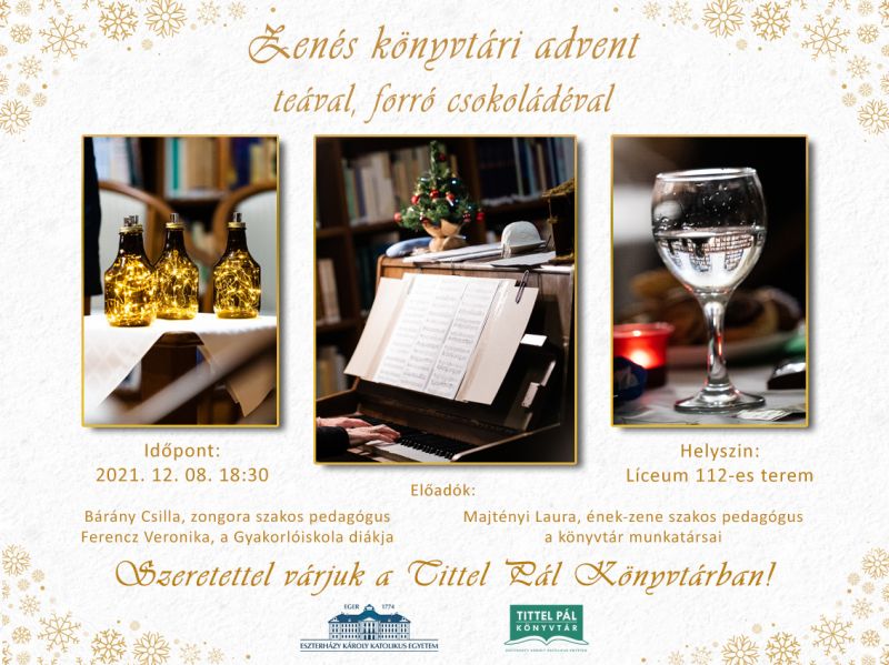 1208 - Zenés könyvtári advent