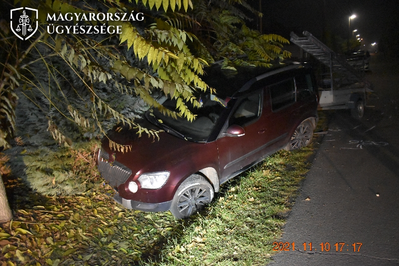 Baleset utáni véghelyzet logó