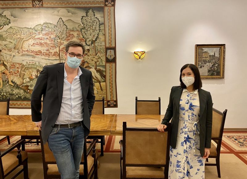 Cseh Katalin és Karácsony Gergely
